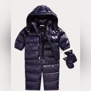Ralph Lauren boys jacket and pants snowsuit set, brand new with tags.